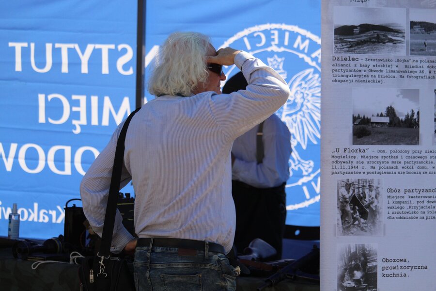 12.09.2020, pl. Szczepański. Fascynująca sobota z IPN w Krakowie. Fot. Janusz Ślęzak (IPN)