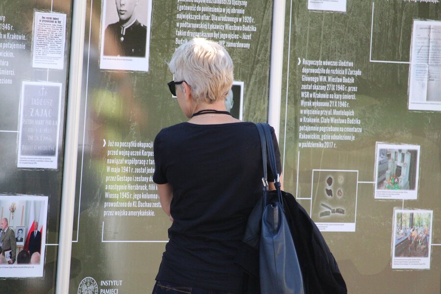 12.09.2020, pl. Szczepański. Fascynująca sobota z IPN w Krakowie. Fot. Janusz Ślęzak (IPN)