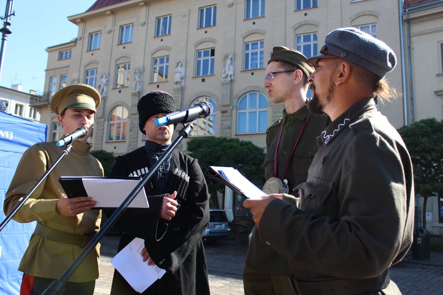12.09.2020, pl. Szczepański. Fascynująca sobota z IPN w Krakowie. Fot. Janusz Ślęzak (IPN)