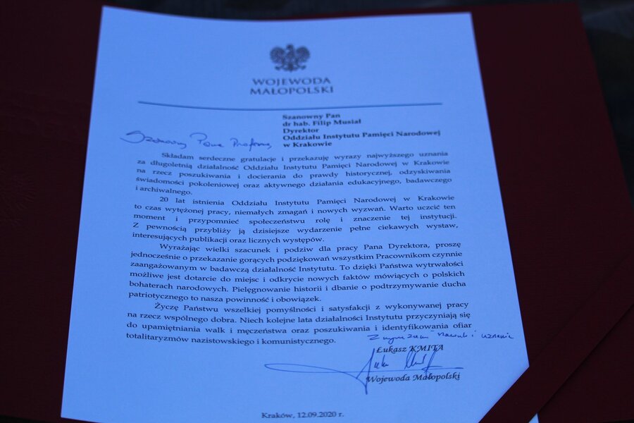 12.09.2020, pl. Szczepański. Fascynująca sobota z IPN w Krakowie. Fot. Janusz Ślęzak (IPN)