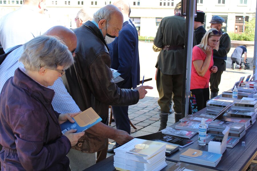 12.09.2020, pl. Szczepański. Fascynująca sobota z IPN w Krakowie. Fot. Janusz Ślęzak (IPN)