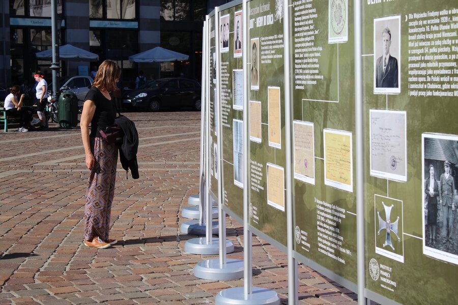 12.09.2020, pl. Szczepański. Fascynująca sobota z IPN w Krakowie. Fot. Janusz Ślęzak (IPN)