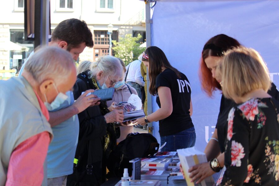 12.09.2020, pl. Szczepański. Fascynująca sobota z IPN w Krakowie. Fot. Janusz Ślęzak (IPN)