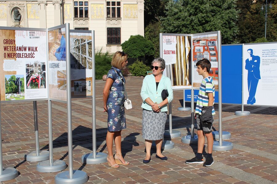 12.09.2020, pl. Szczepański. Fascynująca sobota z IPN w Krakowie. Fot. Janusz Ślęzak (IPN)