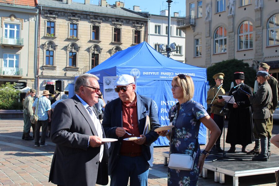 12.09.2020, pl. Szczepański. Fascynująca sobota z IPN w Krakowie. Fot. Janusz Ślęzak (IPN)