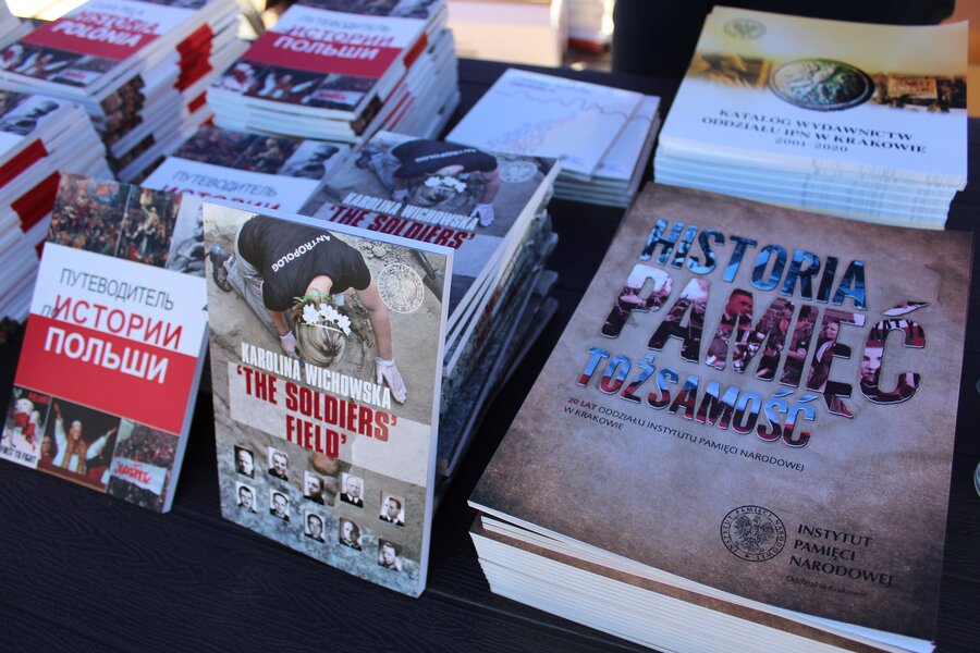 12.09.2020, pl. Szczepański. Fascynująca sobota z IPN w Krakowie. Fot. Janusz Ślęzak (IPN)