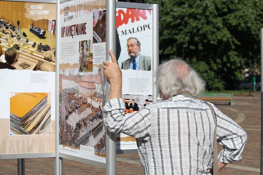 12.09.2020, pl. Szczepański. Fascynująca sobota z IPN w Krakowie. Fot. Janusz Ślęzak (IPN)