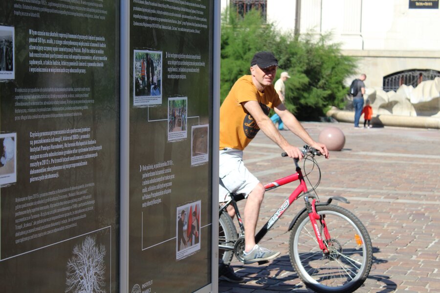 12.09.2020, pl. Szczepański. Fascynująca sobota z IPN w Krakowie. Fot. Janusz Ślęzak (IPN)