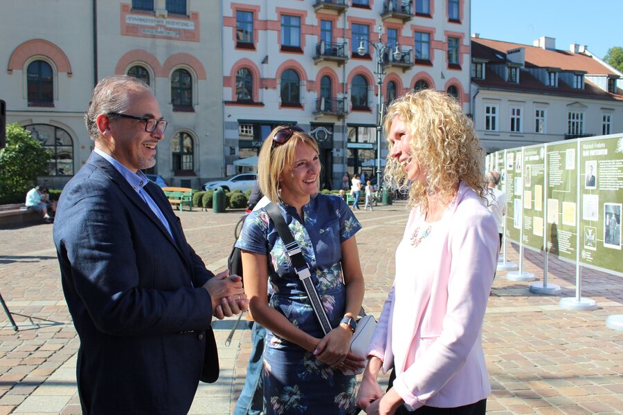 12.09.2020, pl. Szczepański. Fascynująca sobota z IPN w Krakowie. Fot. Janusz Ślęzak (IPN)