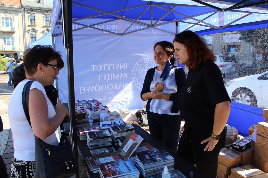 12.09.2020, pl. Szczepański. Fascynująca sobota z IPN w Krakowie. Fot. Janusz Ślęzak (IPN)