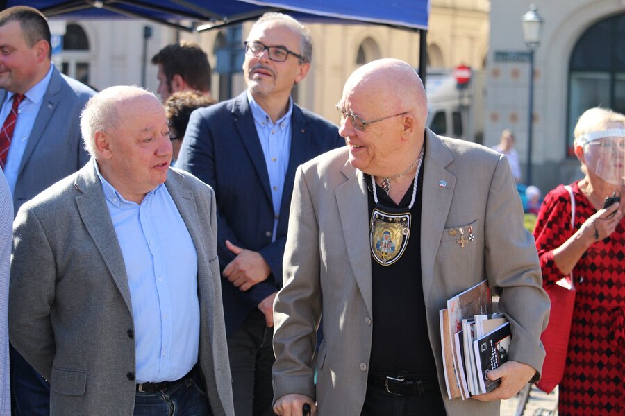 12.09.2020, pl. Szczepański. Fascynująca sobota z IPN w Krakowie. Fot. Janusz Ślęzak (IPN)