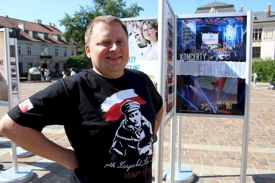 12.09.2020, pl. Szczepański. Fascynująca sobota z IPN w Krakowie. Fot. Janusz Ślęzak (IPN)