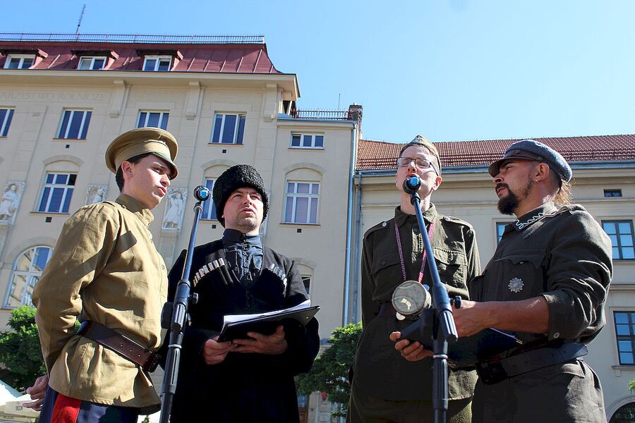 12.09.2020, pl. Szczepański. Fascynująca sobota z IPN w Krakowie. Fot. Janusz Ślęzak (IPN)