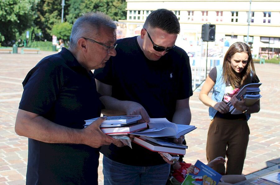 12.09.2020, pl. Szczepański. Fascynująca sobota z IPN w Krakowie. Fot. Janusz Ślęzak (IPN)