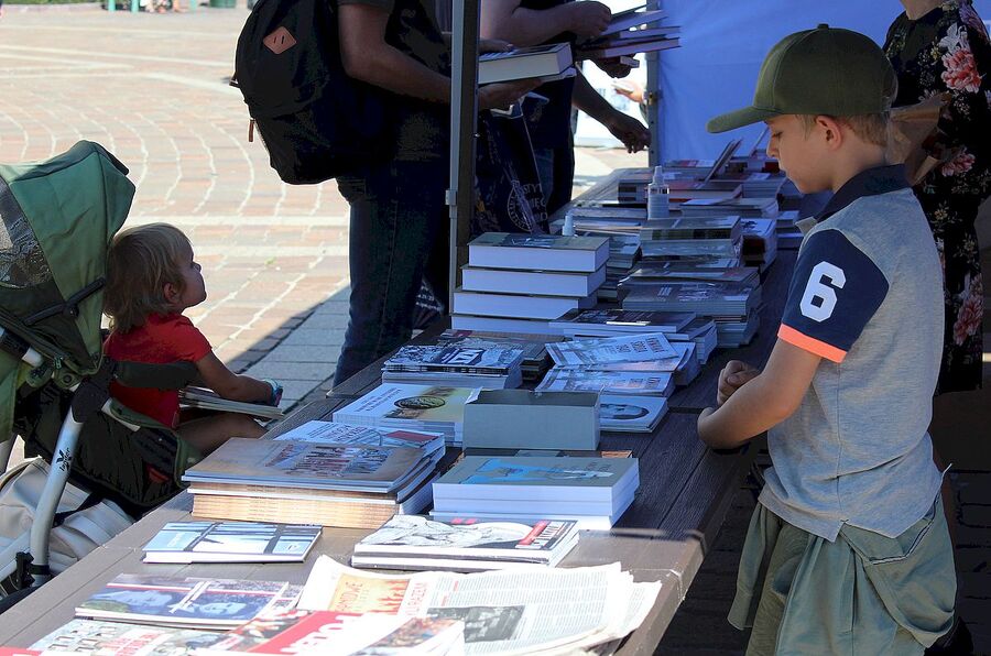 12.09.2020, pl. Szczepański. Fascynująca sobota z IPN w Krakowie. Fot. Janusz Ślęzak (IPN)