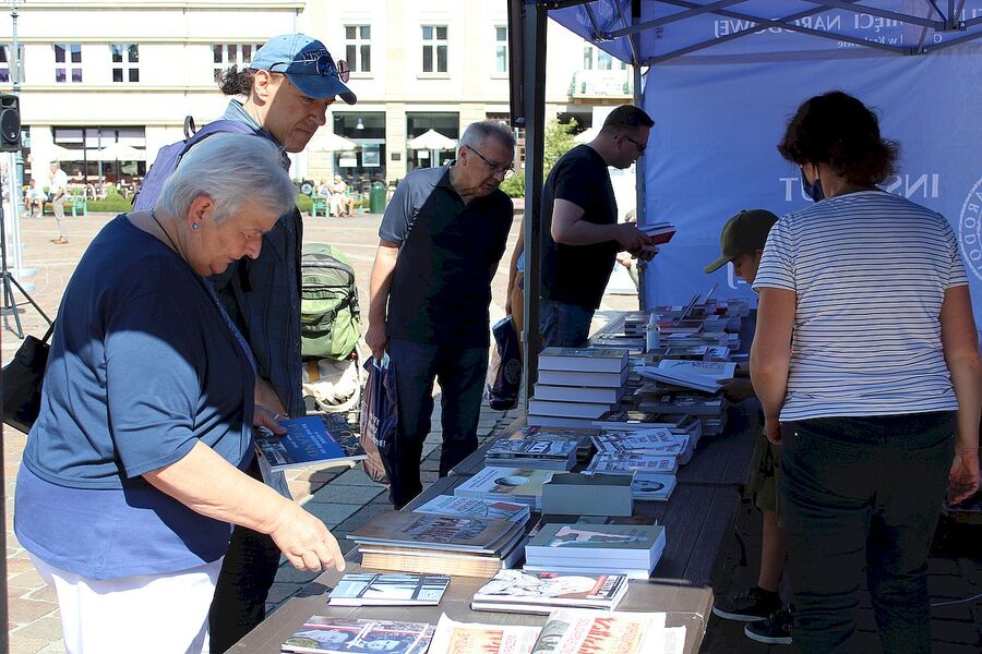12.09.2020, pl. Szczepański. Fascynująca sobota z IPN w Krakowie. Fot. Janusz Ślęzak (IPN)