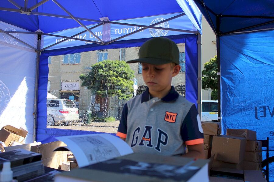 12.09.2020, pl. Szczepański. Fascynująca sobota z IPN w Krakowie. Fot. Janusz Ślęzak (IPN)