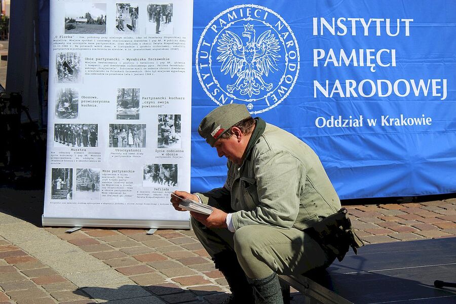 12.09.2020, pl. Szczepański. Fascynująca sobota z IPN w Krakowie. Fot. Janusz Ślęzak (IPN)