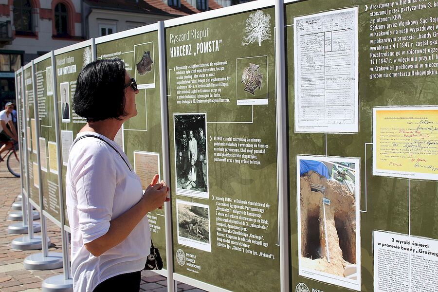 12.09.2020, pl. Szczepański. Fascynująca sobota z IPN w Krakowie. Fot. Janusz Ślęzak (IPN)