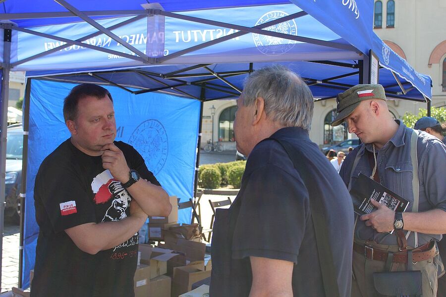 12.09.2020, pl. Szczepański. Fascynująca sobota z IPN w Krakowie. Fot. Janusz Ślęzak (IPN)