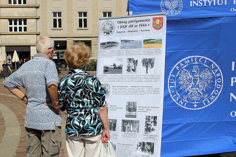 12.09.2020, pl. Szczepański. Fascynująca sobota z IPN w Krakowie. Fot. Janusz Ślęzak (IPN)