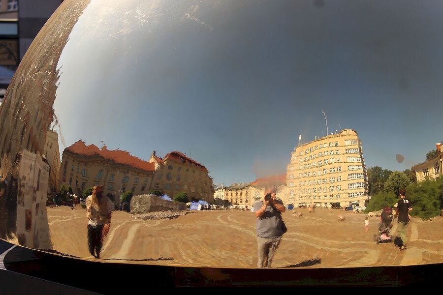 12.09.2020, pl. Szczepański. Fascynująca sobota z IPN w Krakowie. Fot. Janusz Ślęzak (IPN)