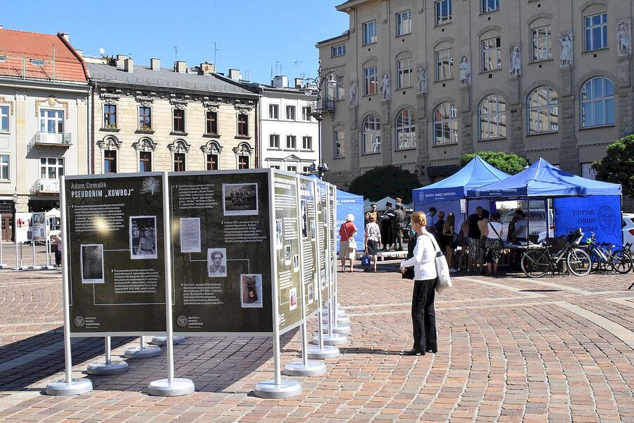 12.09.2020, pl. Szczepański. Fascynująca sobota z IPN w Krakowie. Fot. Filip Musiał (IPN)
