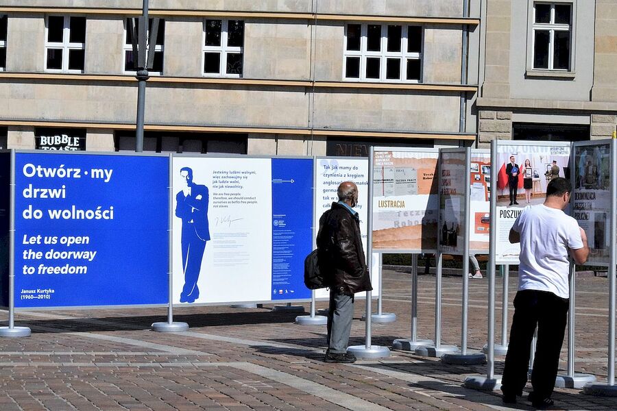 12.09.2020, pl. Szczepański. Fascynująca sobota z IPN w Krakowie. Fot. Filip Musiał (IPN)