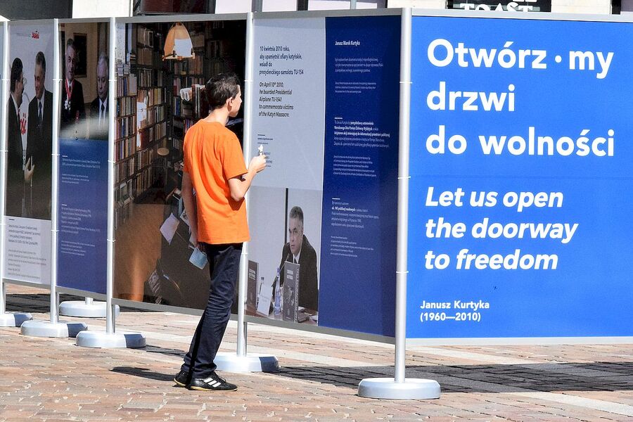 12.09.2020, pl. Szczepański. Fascynująca sobota z IPN w Krakowie. Fot. Filip Musiał (IPN)