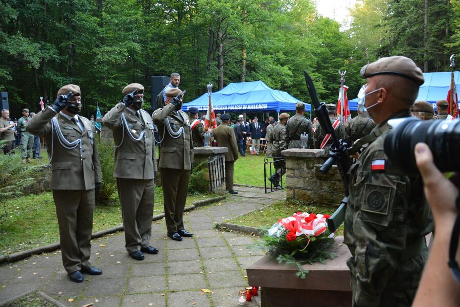 Uroczystości na Wykusie. Fot. Alicja Matczak / 10 ŚBOT