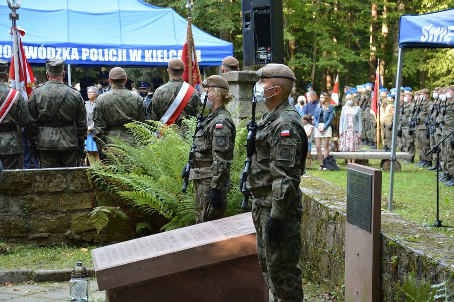 Uroczystości na Wykusie. Fot. Alicja Matczak / 10 ŚBOT