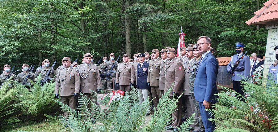 Uroczystości na Wykusie. Fot. Alicja Matczak / 10 ŚBOT