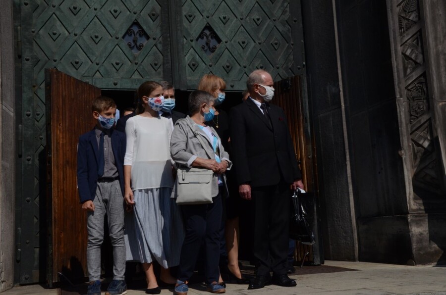 W Krakowie odbyły się uroczystości pogrzebowe Stanisława Szajny „Orła” - fot. Żaneta Wierzgacz