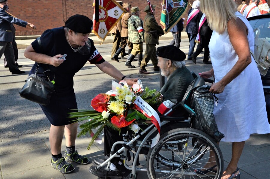 W Krakowie odbyły się uroczystości pogrzebowe Stanisława Szajny „Orła” - fot. Żaneta Wierzgacz