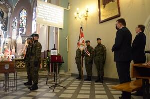 W Krakowie odbyły się uroczystości pogrzebowe Stanisława Szajny „Orła” - fot. Żaneta Wierzgacz