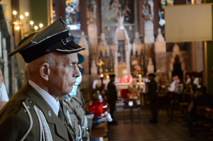 W Krakowie odbyły się uroczystości pogrzebowe Stanisława Szajny „Orła” - fot. Żaneta Wierzgacz