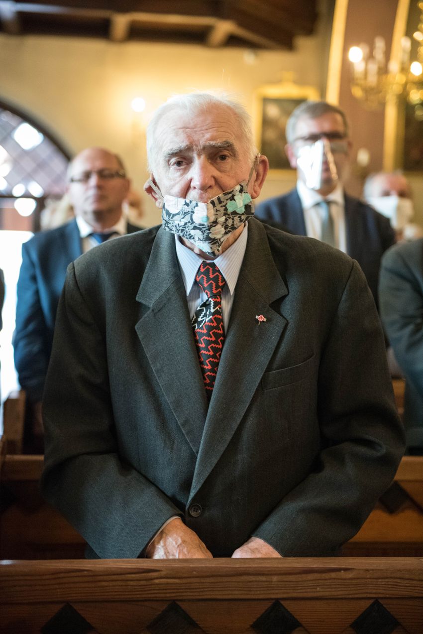 Uroczystości pogrzebowe Stanisława Szajny ps. „Orzeł” – 14 września 2020 r. Fot. Agnieszka Masłowska IPN