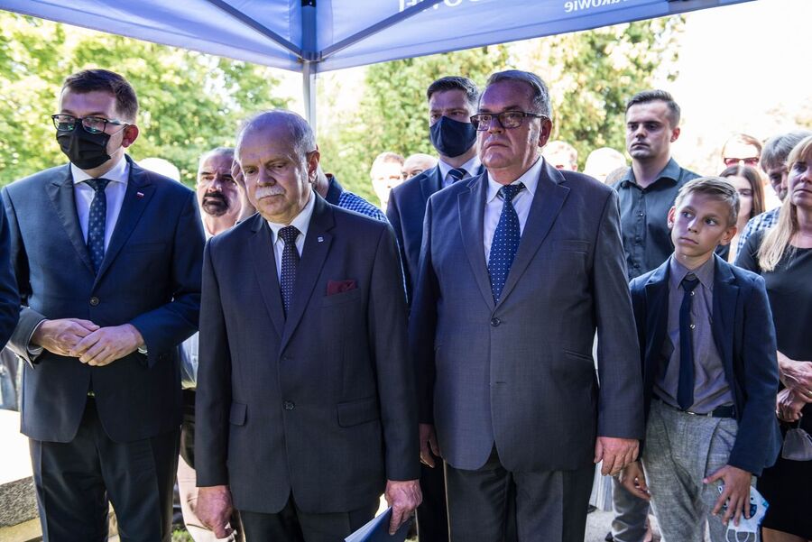 Uroczystości pogrzebowe Stanisława Szajny ps. „Orzeł” – 14 września 2020 r. Fot. Agnieszka Masłowska IPN