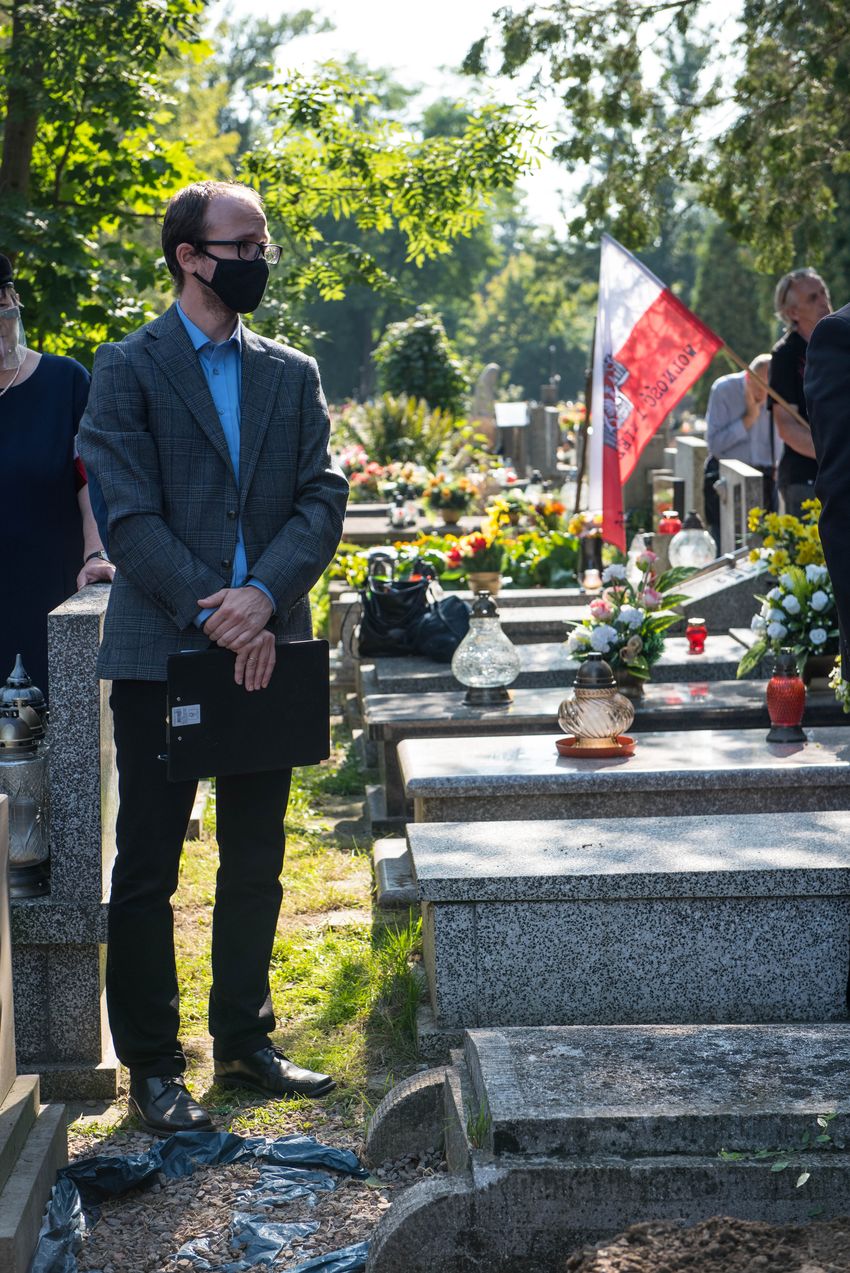 Uroczystości pogrzebowe Stanisława Szajny ps. „Orzeł” – 14 września 2020 r. Fot. Agnieszka Masłowska IPN