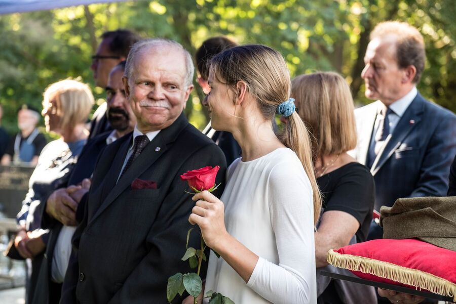 Uroczystości pogrzebowe Stanisława Szajny ps. „Orzeł” – 14 września 2020 r. Fot. Agnieszka Masłowska IPN