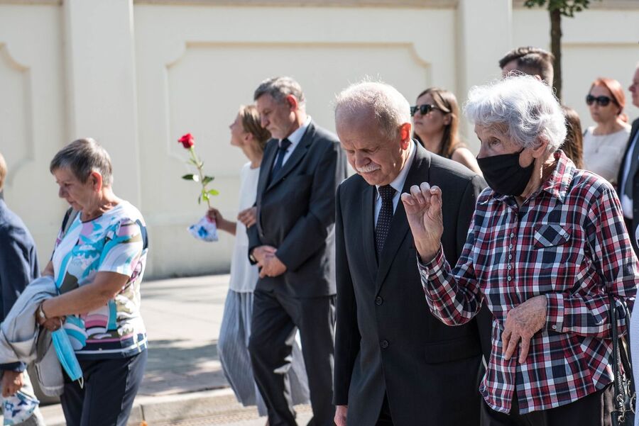 Uroczystości pogrzebowe Stanisława Szajny ps. „Orzeł” – 14 września 2020 r. Fot. Monika Wojtyca-Gaweł IPN