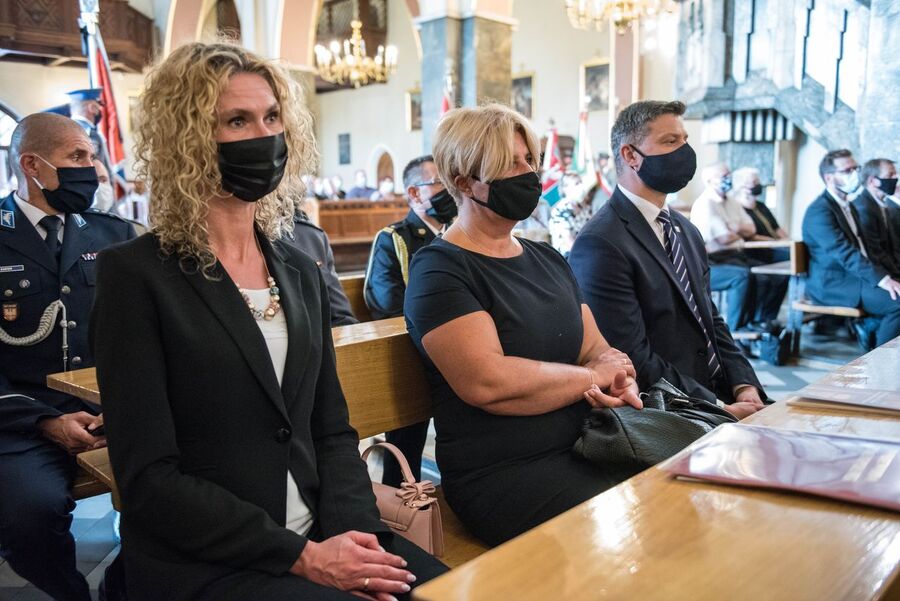 Uroczystości pogrzebowe Stanisława Szajny ps. „Orzeł” – 14 września 2020 r. Fot. Agnieszka Masłowska IPN