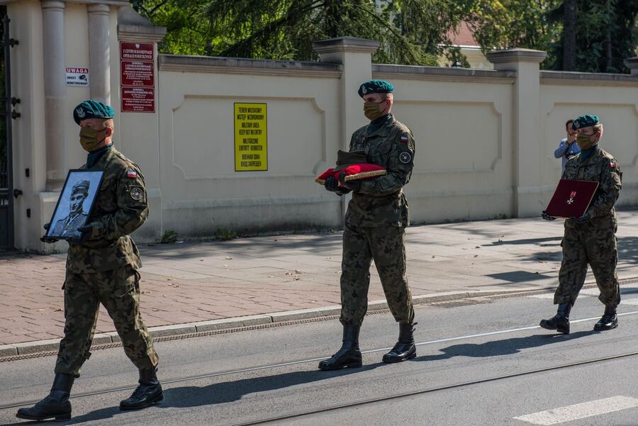 Uroczystości pogrzebowe Stanisława Szajny ps. „Orzeł” – 14 września 2020 r. Fot. Monika Wojtyca-Gaweł IPN