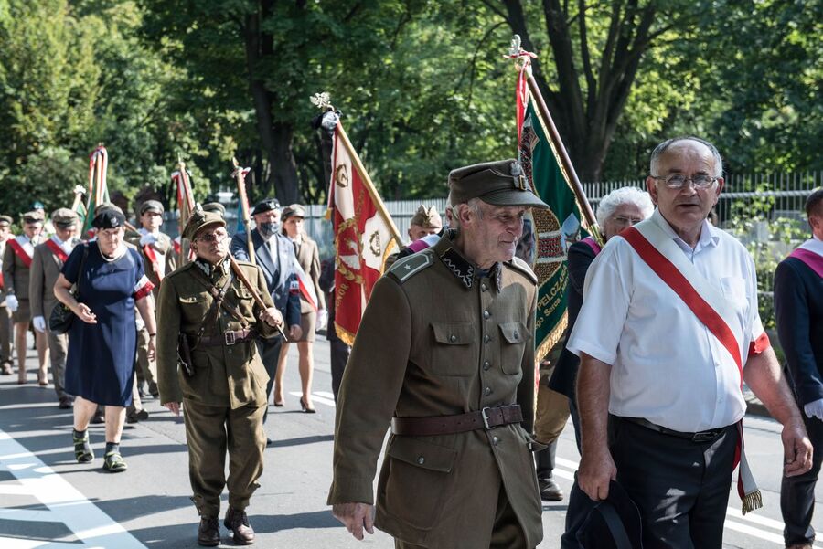 Uroczystości pogrzebowe Stanisława Szajny ps. „Orzeł” – 14 września 2020 r. Fot. Monika Wojtyca-Gaweł IPN