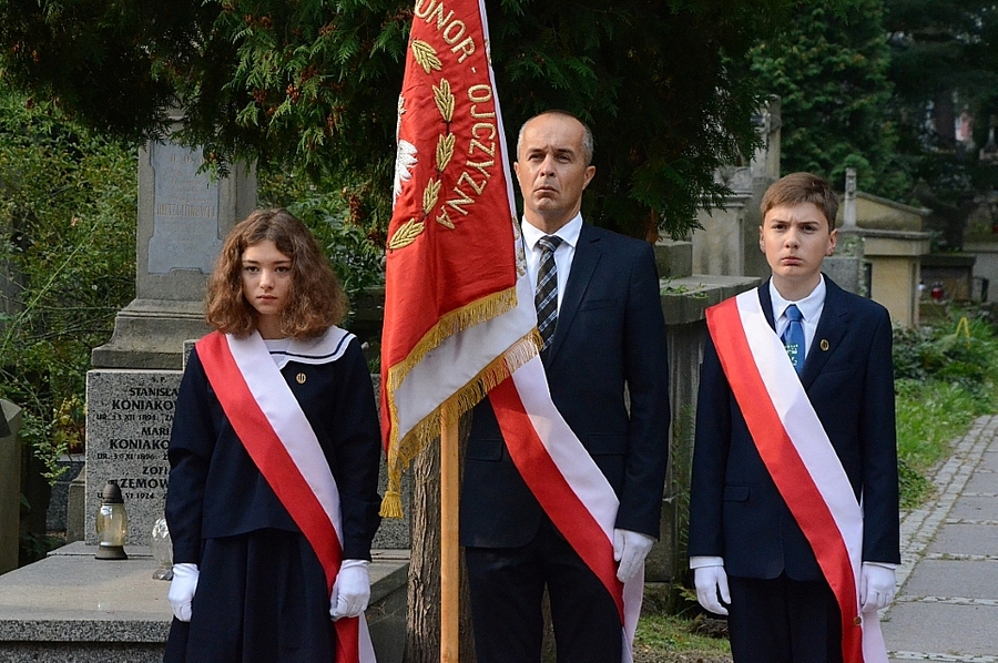 17.09.2020. Uroczystość na cmentarzu Rakowickim w 81. rocznicę sowieckiej agresji na Polskę. Fot. Janusz Ślęzak (IPN)
