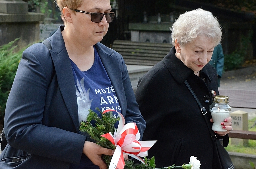 17.09.2020. Uroczystość na cmentarzu Rakowickim w 81. rocznicę sowieckiej agresji na Polskę. Fot. Janusz Ślęzak (IPN)