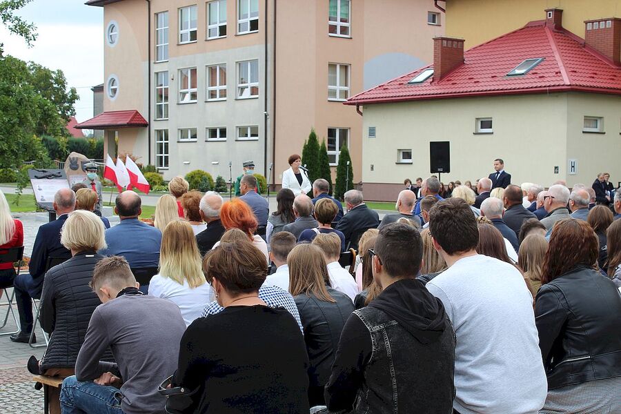 Żabno, 17.09.2020. Uroczystość upamiętniająca ofiary zbrodni katyńskiej. Fot. Monika Wojtyca (IPN)