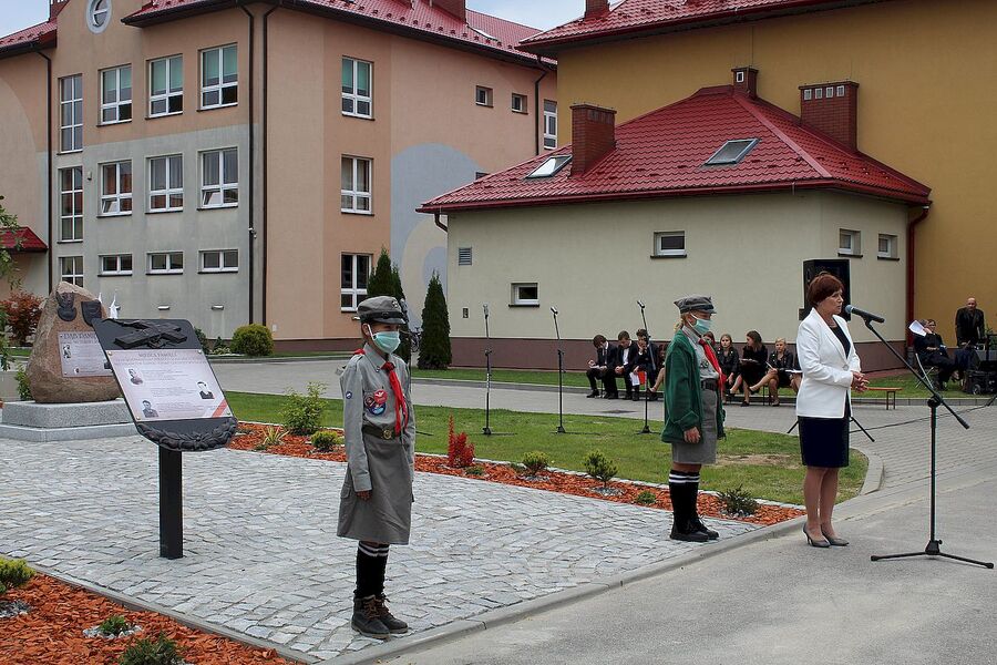 Żabno, 17.09.2020. Uroczystość upamiętniająca ofiary zbrodni katyńskiej. Fot. Monika Wojtyca (IPN)