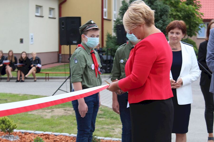 Żabno, 17.09.2020. Uroczystość upamiętniająca ofiary zbrodni katyńskiej. Fot. Monika Wojtyca (IPN)