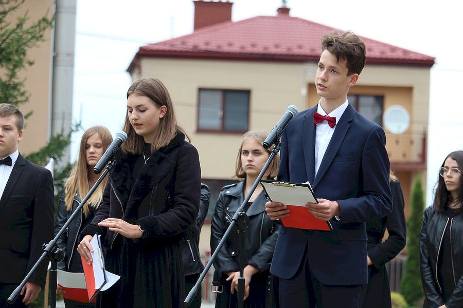 Żabno, 17.09.2020. Uroczystość upamiętniająca ofiary zbrodni katyńskiej. Fot. Monika Wojtyca (IPN)